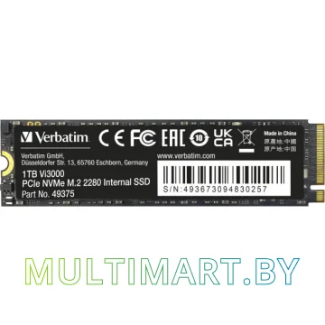 SSD диск Verbatim Vi3000 1TB (49375)